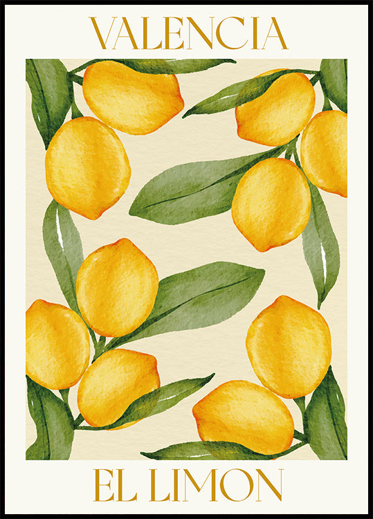 Lemons No. 1 Plakat