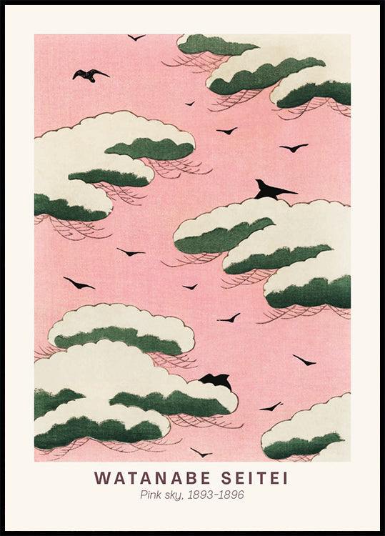 Pink Sky Japanese, Watanabe Seitei Plakat