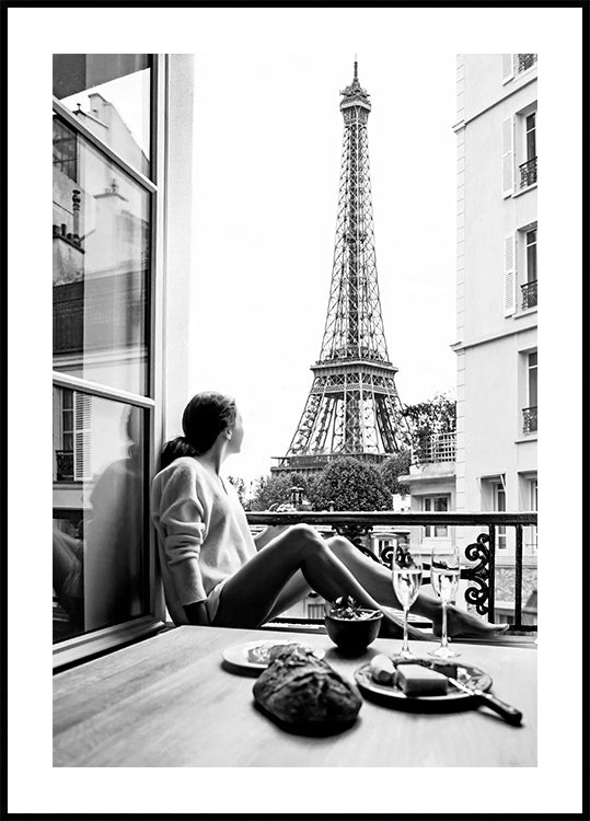Breakfast in Paris Plakat