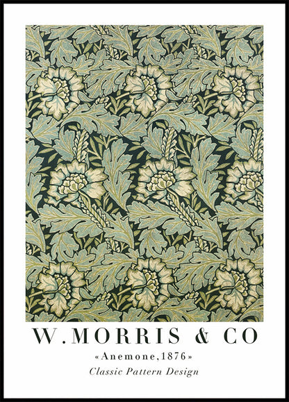 William Morris & Co - Anemone Plakat