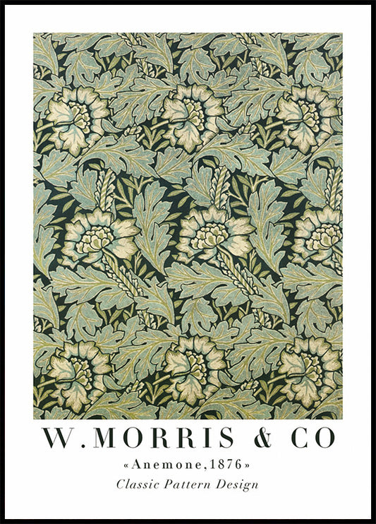 William Morris & Co - Anemone Plakat