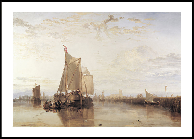 The Dort Packet-Boat from Rotterdam Plakat