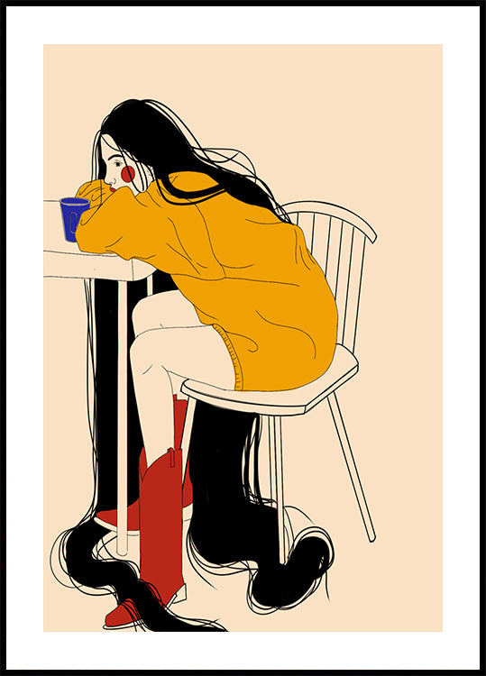 Double Espresso Plakat