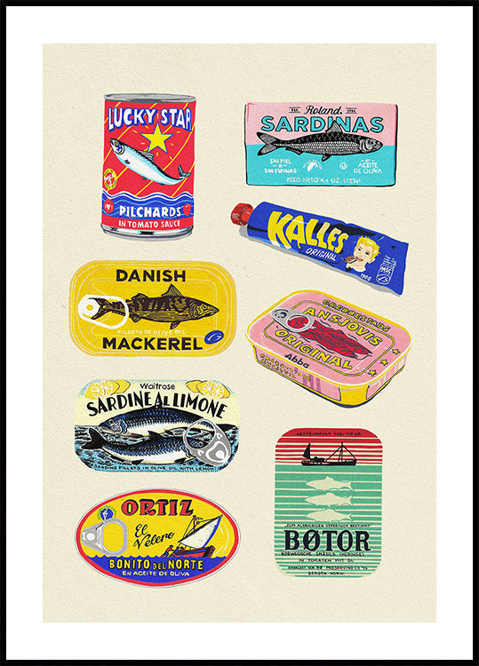 Canned Fish Plakat