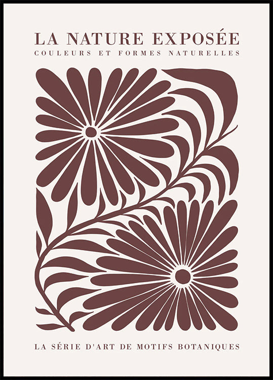 La Nature Exposée Plakat