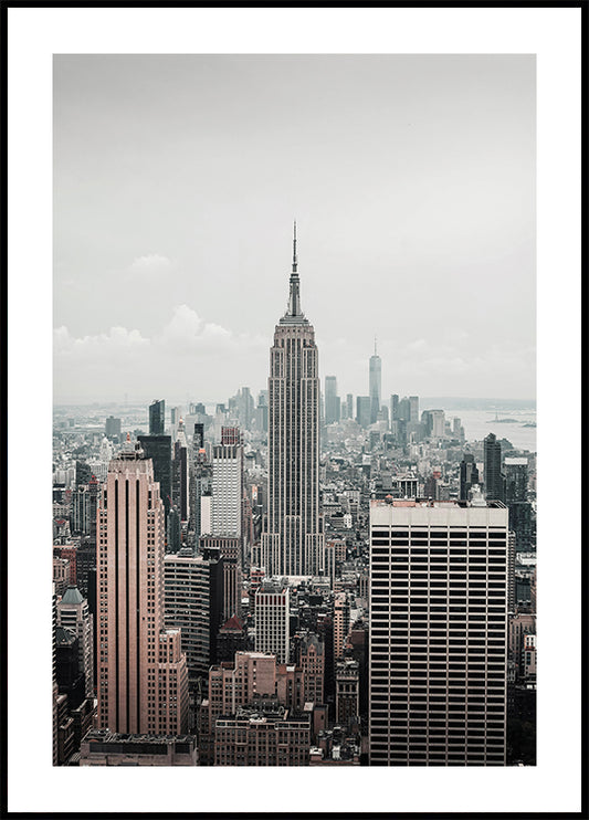 View of New York City Plakat