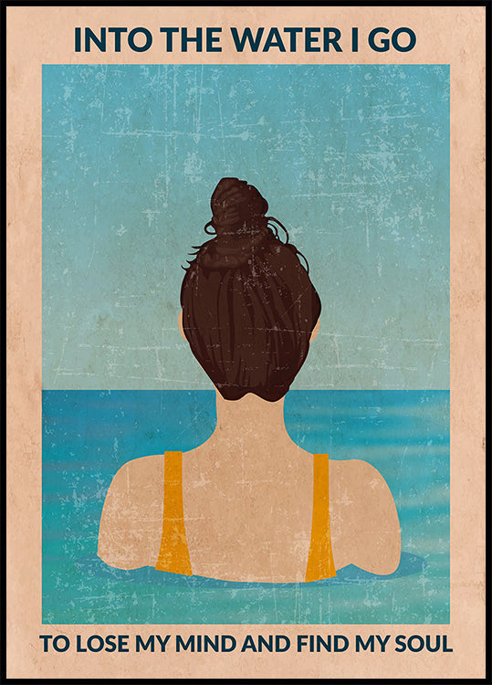 Into the Water (brunette) Plakat