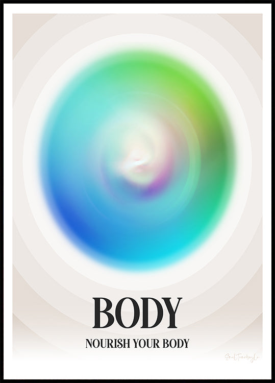 Vibrant Harmony Wheel Plakat