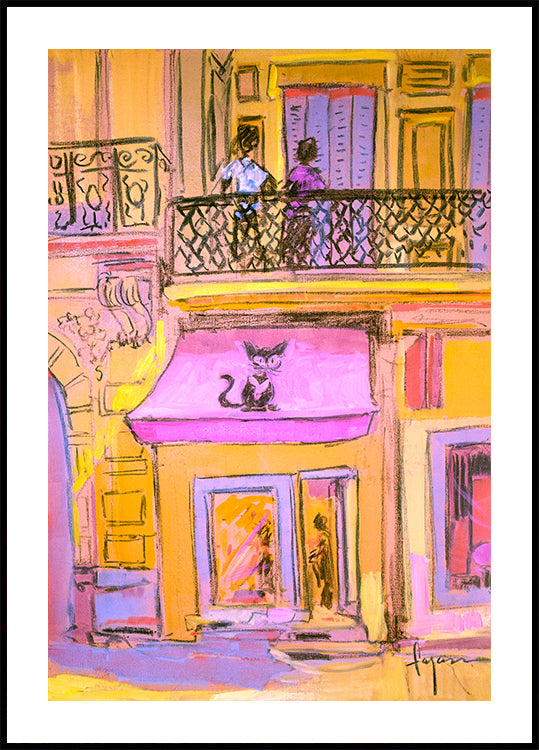 Balcony Stroll Plakat