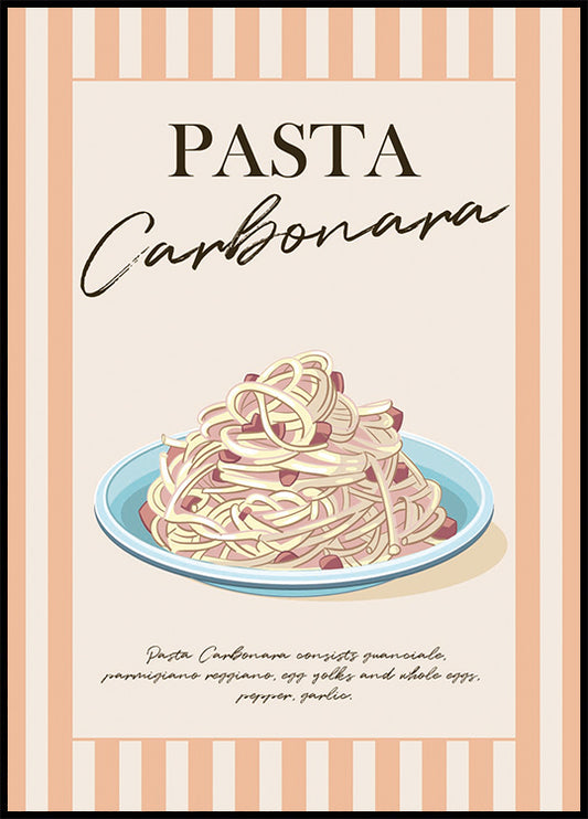 Carbonara Plakat