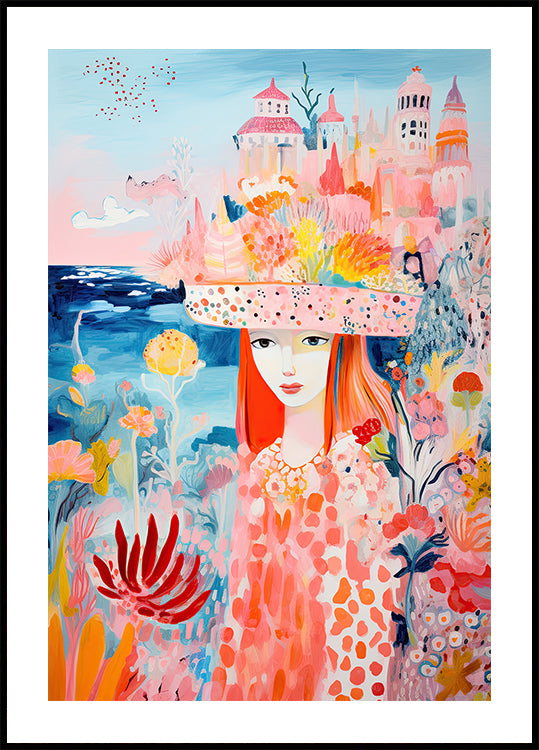 Dream Garden Girl Plakat