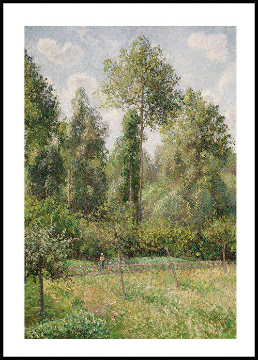 Poplars Éragny By Camille Pissarro Plakat