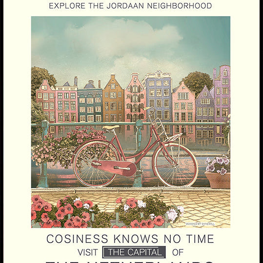 Amsterdam print Plakat