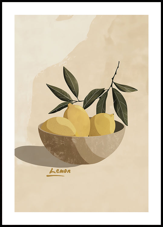 Lemon Harmony Plakat