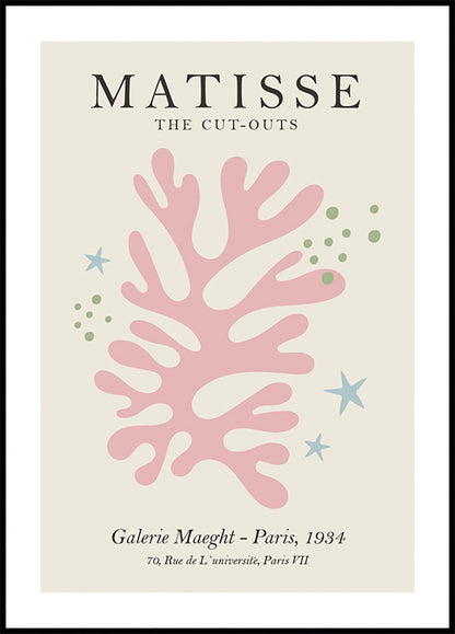 Matisse The Cut-Outs Paris Plakat