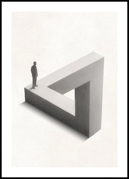 The Illusion of Progress, Penrose Triangle Plakat