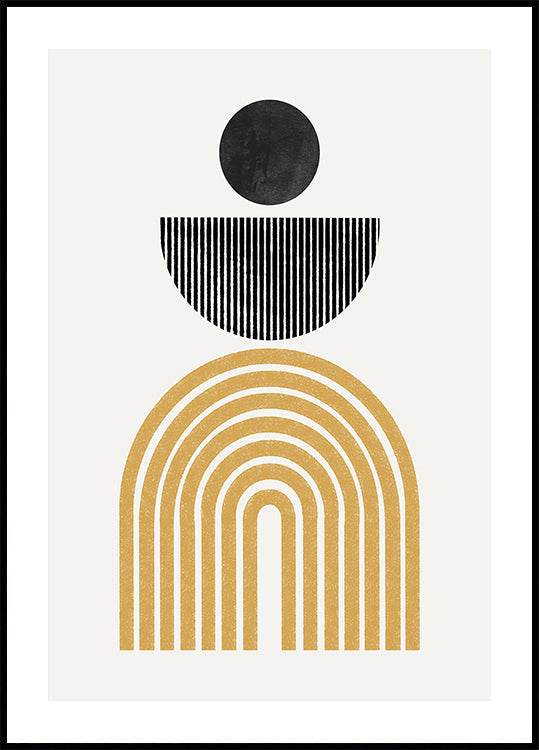 Geometric Harmony Plakat