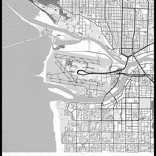 Vancouver White Plakat