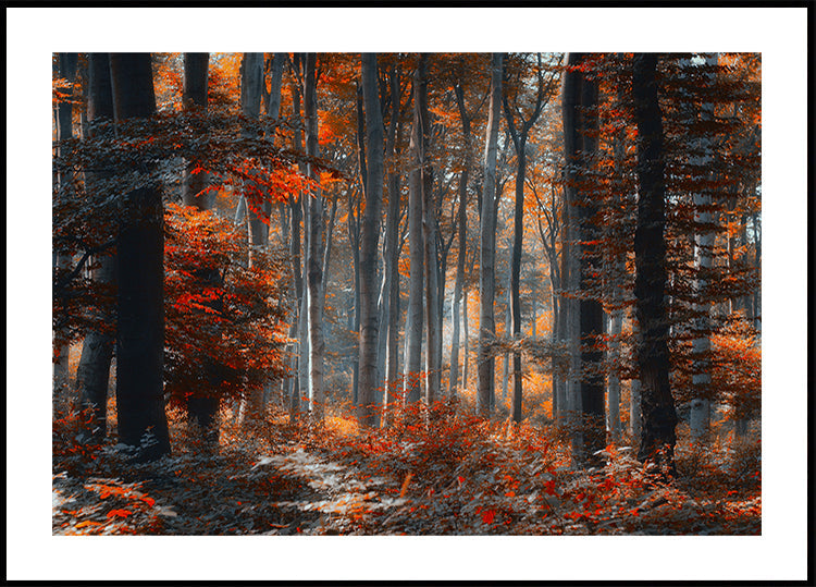 Painting Forest Poster