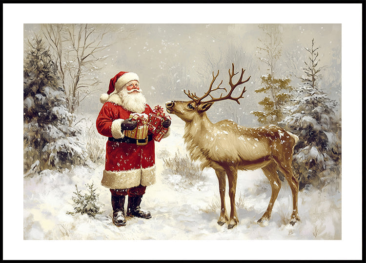 Pictufy Christmas Santa 2 Plakat