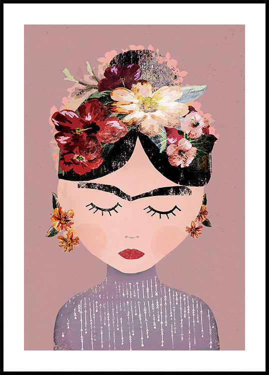 Floral Serenity Plakat