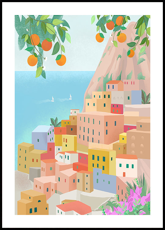 Amalfi Plakat