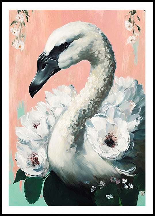 Swan Elegance Plakat