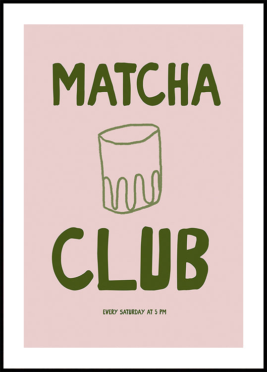 Matcha Gathering Plakat