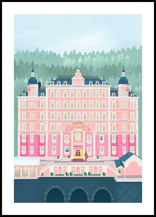 The Grand Budapest Hotel Plakat