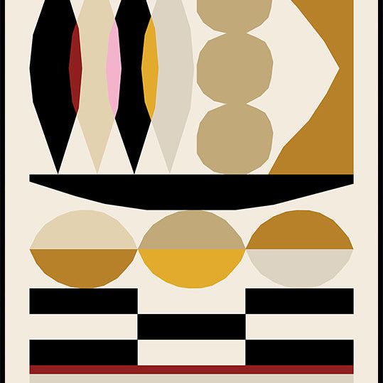 Abstract composition 25 Plakat