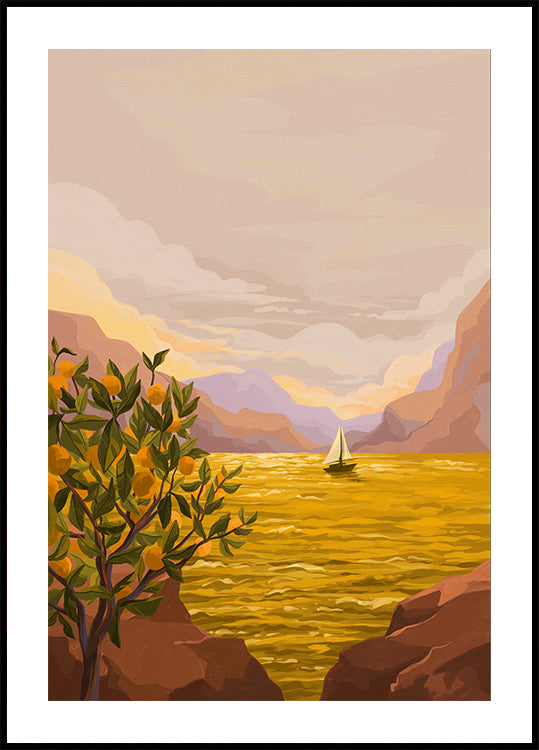 Golden Sunset Plakat