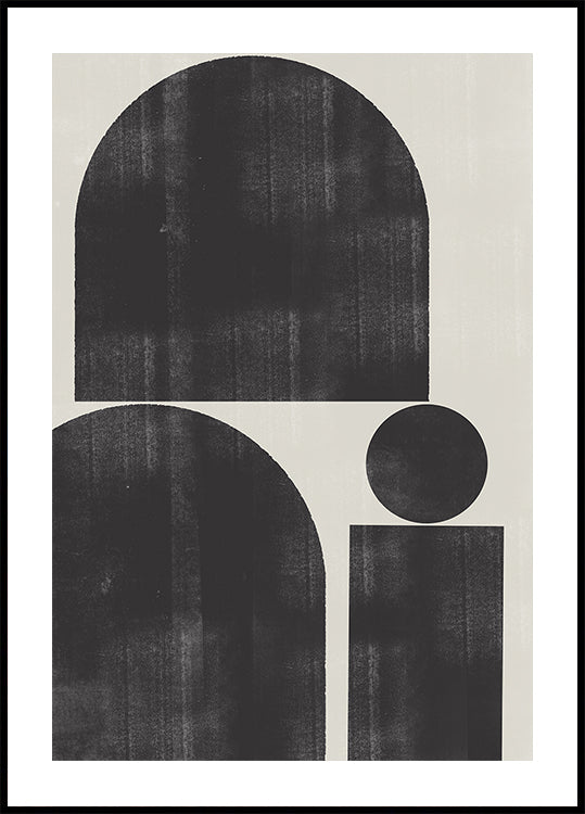 Geometric Silence Plakat
