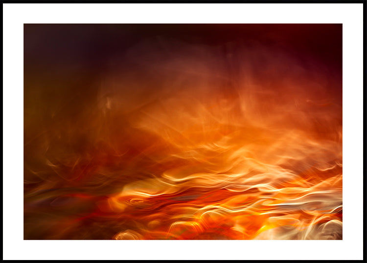 Burning water Plakat