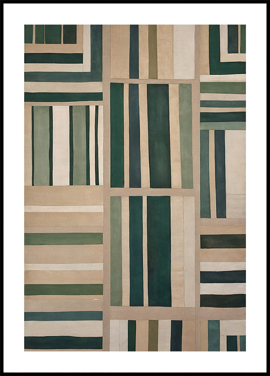 Geometric Tapestry Plakat