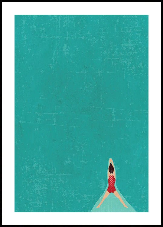 Open Water (brunette) Plakat