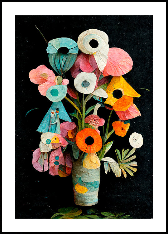 Floral Whimsy Plakat