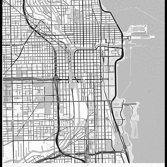 Chicago White Plakat