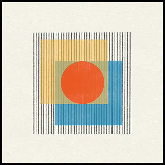 Geometric Harmony Plakat