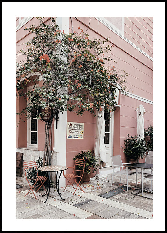 Cozy Streetview On Nafplio Plakat