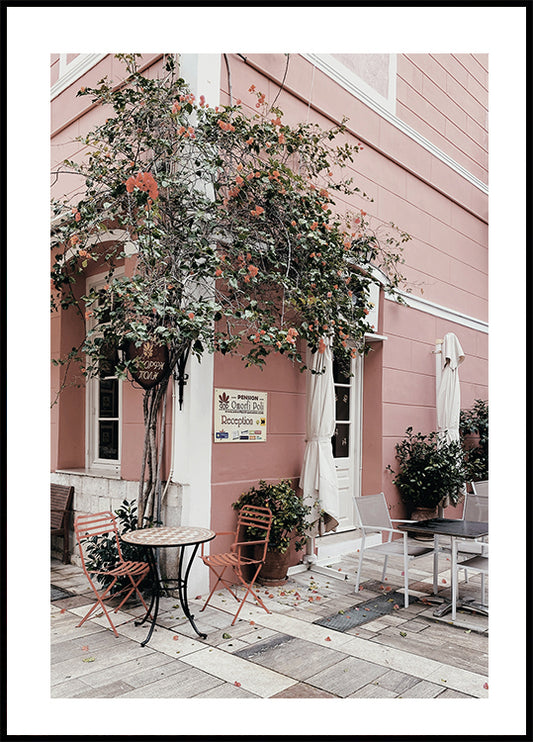 Cozy Streetview On Nafplio Plakat