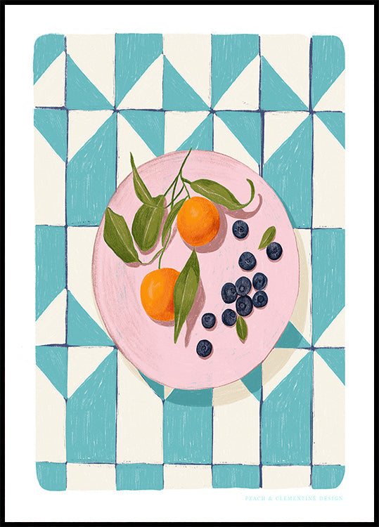 Pandc Citrus and Berries Plakat