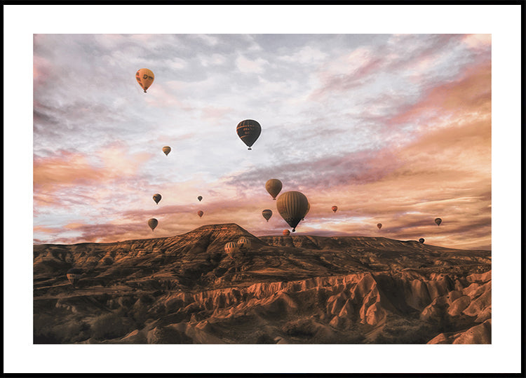 Cappodocia Hot air Balloon Plakat