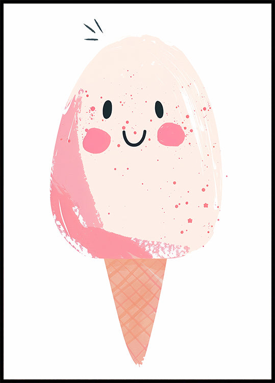 Happy Ice Cream Plakat