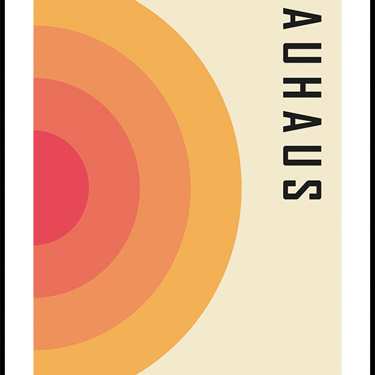 Bauhaus 1923, Geometric Abstract Plakat