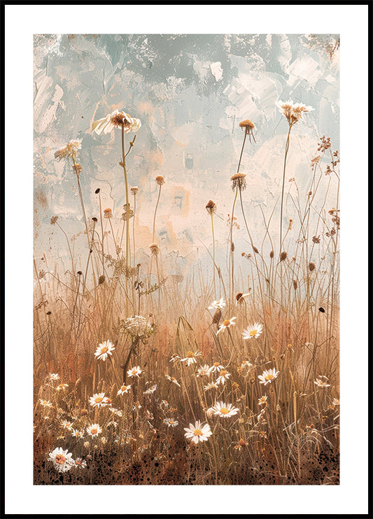 Wildflowers Vintage Plakat