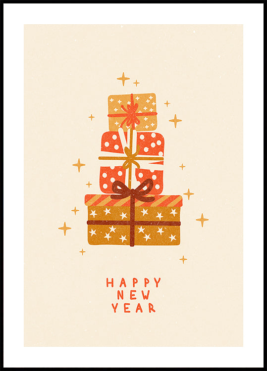 Mountain of gifts Plakat