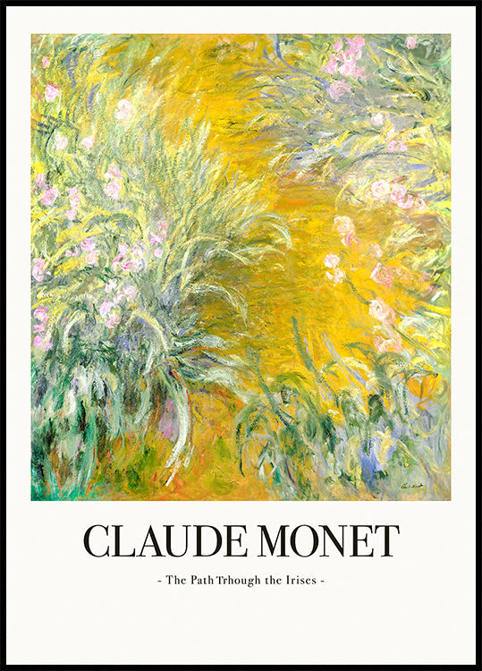 The Path Through The Irises Plakat