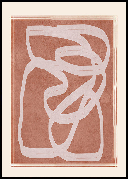 Abstract Flow II Plakat