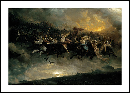 The Wild Hunt of Odin Plakat