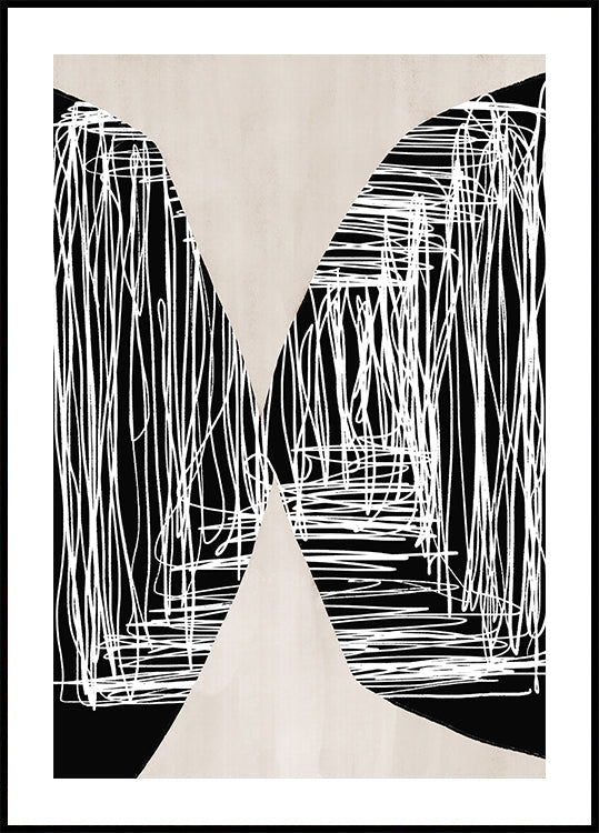 Monochrome Maze Plakat